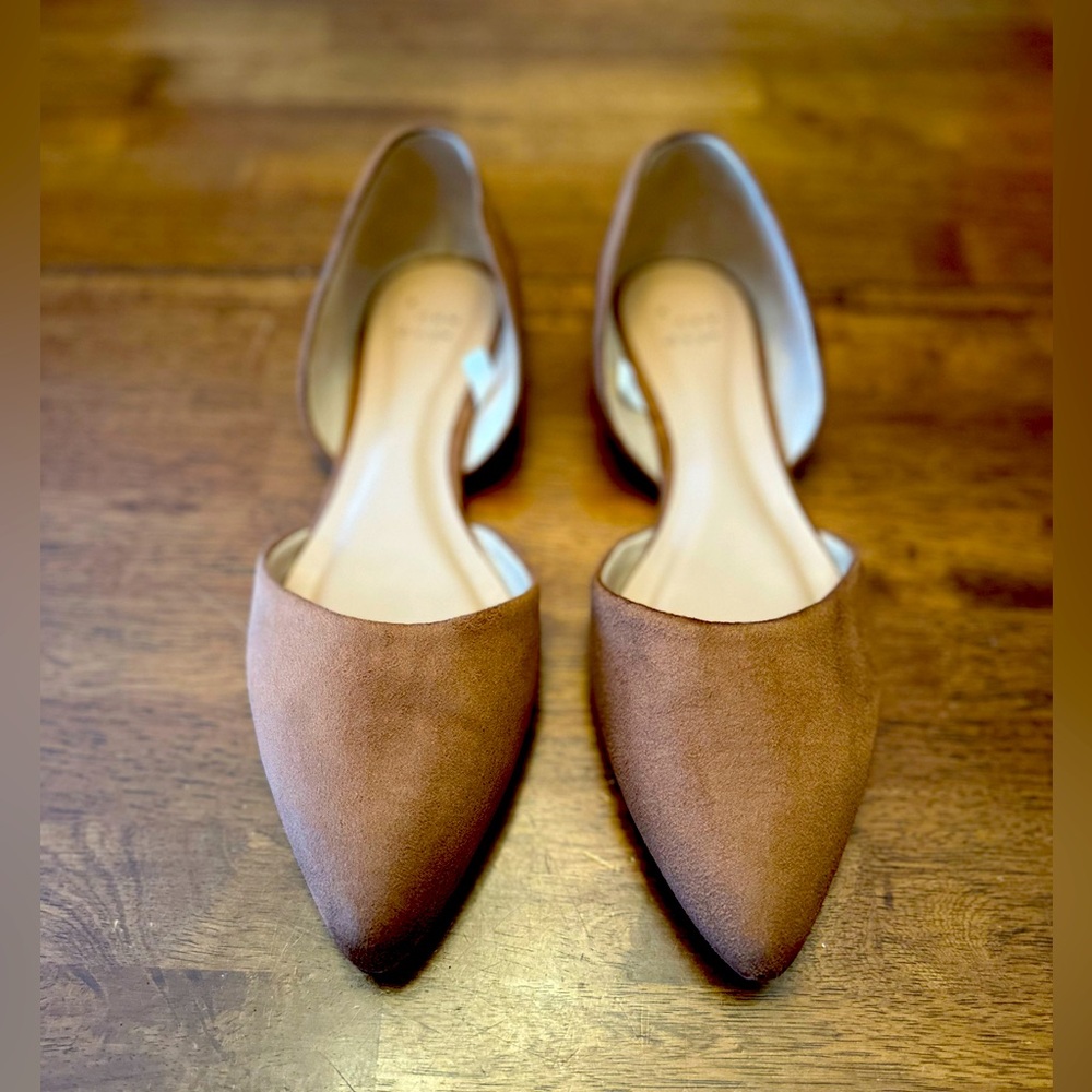 Target ballet flats, tan, size 9.5